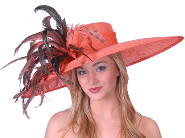 Vivian Wide Brim Sinamay Hat