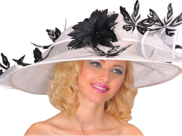 Monique Floral Fantasy Kentucky Derby Hat
