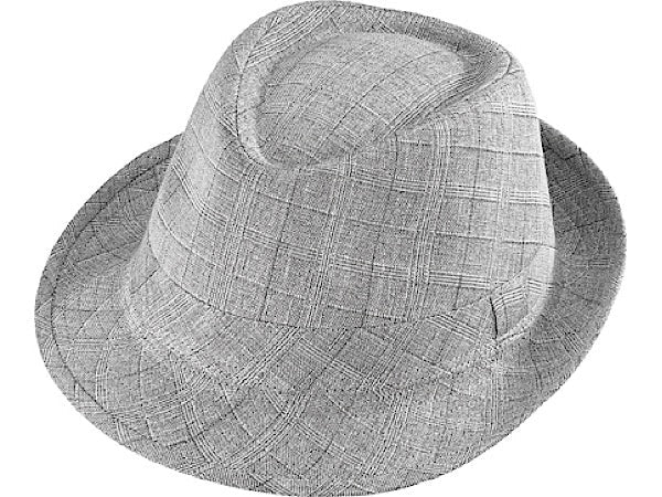 Henschel Plaid C Crown Stingy Brim Fedora