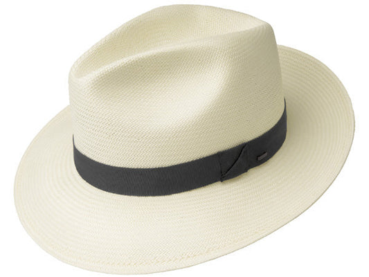 Bailey Blackburn Shantung Straw Fedora Hat