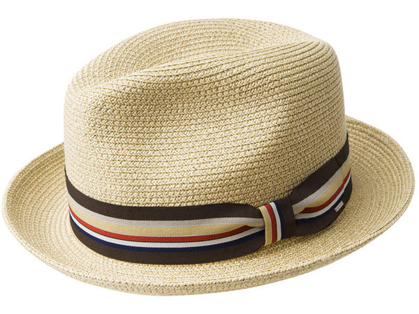 Bailey Salem Straw Braid Fedora Hat