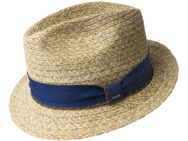 Bailey Romeo Raffia Braid Fedora Hat