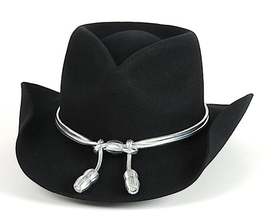 Wool Cavalry Hat with Silver BandHR