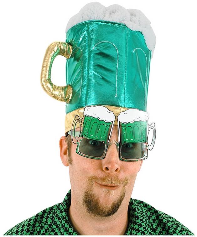 Green Beer Mug Hat aztexhats