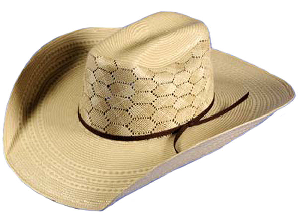 Atwood Rodeo Muleshoe Shantung Straw Cowboy Hat