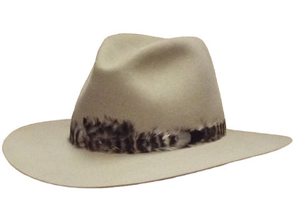 AzTex Feather Band Cowboy Hat 20X