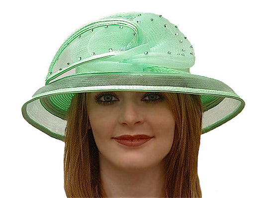 Limeade Summer Church Hat for Women
