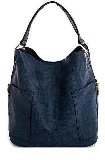 Denim Hobo Fashion Bag