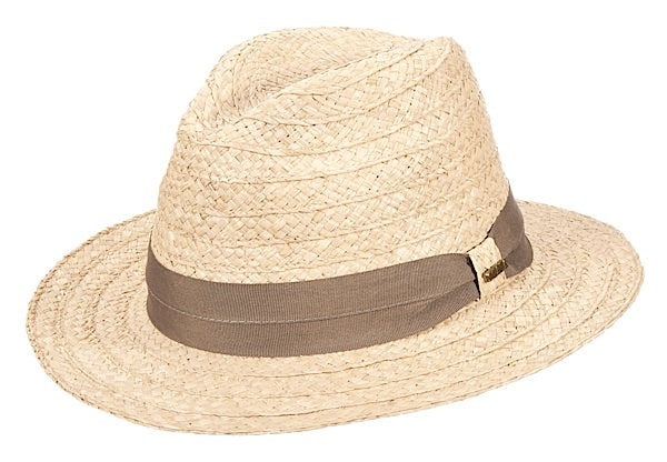 Scala Safari Style Raffia Straw Hat