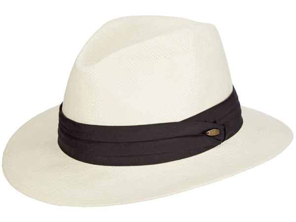 Scala Toyo Straw Safari Dress Hat