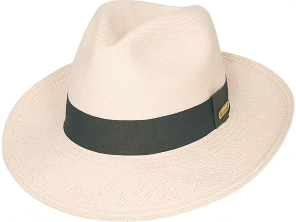 Bullhide Long Island Panama Straw Fedora Hat