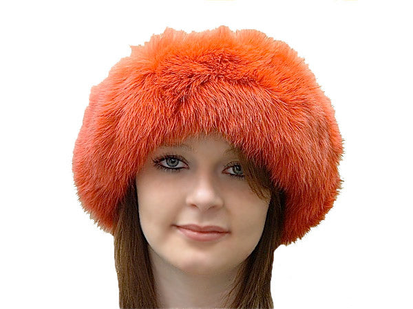 Fox Fur Ear Muff Ladies Hat