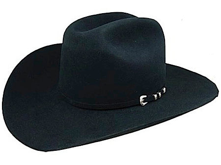 Stetson El Patron 30X Dark Fur Felt Hat Short crown