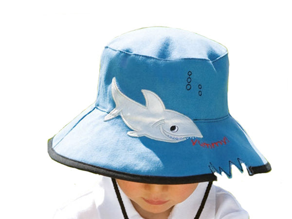 Kids Shark Summer Hat