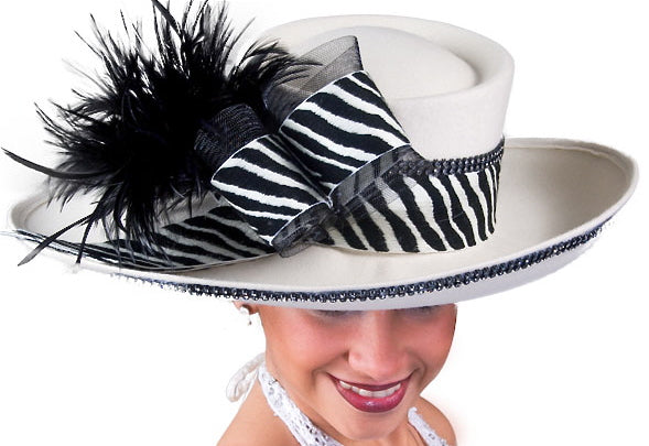 Rhonda Wool Felt Ladies Hat