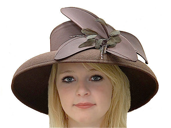 Mona Wool Church Hat for Women