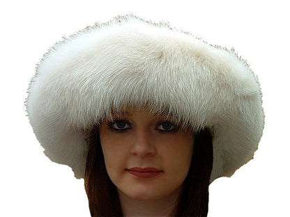 White Fox Millinery Hat